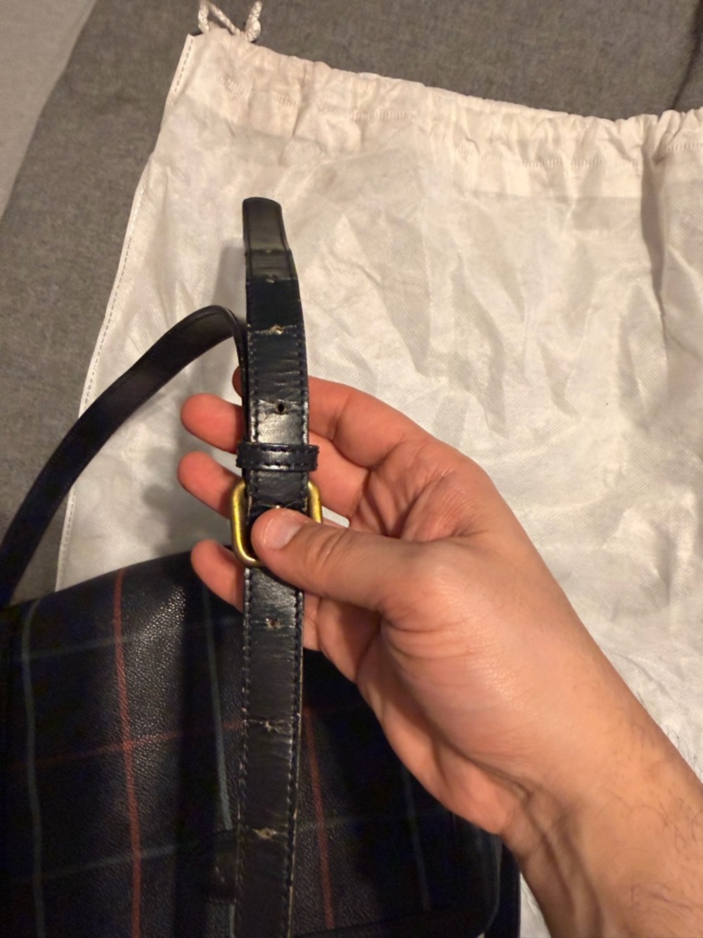 Vintage Burberrys of London Crossbody Bag – Nova Check Leather - Picture 12 of 13